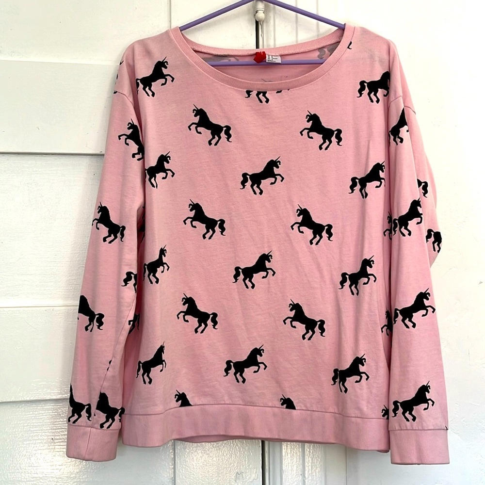 H&M Unicorn Sweatshirt